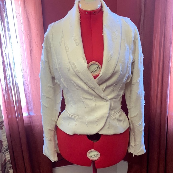 Cult Gaia Tweed Blazer - Picture 5 of 11